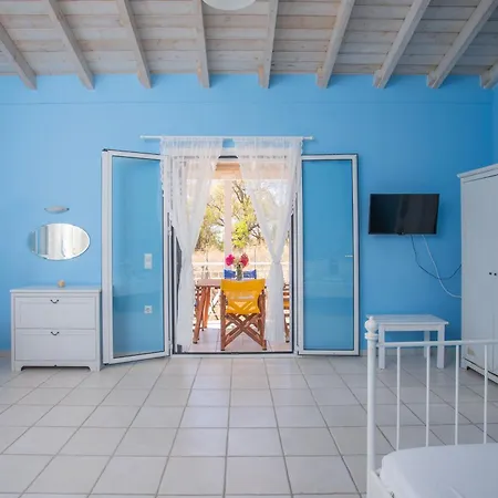Blue White House *